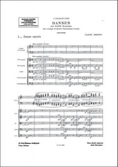 Danse sacrée et danse profane von Claude Debussy 
