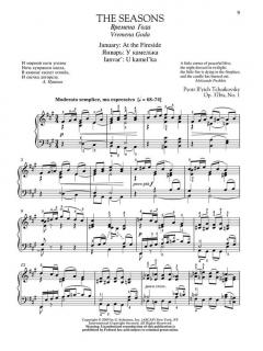 The Seasons, op. 37bis von Pjotr Iljitsch Tschaikowski 