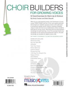 Choir Builders For Growing Voices (Emily Crocker) 