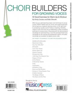 Choir Builders For Growing Voices (Emily Crocker) 