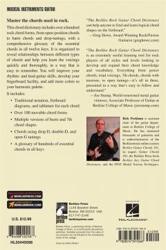 Berklee Rock Guitar Chord Dictionary von Rick Peckham 