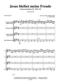 Jesus bleibet meine Freude von Johann Sebastian Bach 