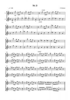 24 Rock-Duette in C (Violinschlüssel) von Heiko Quistorf 