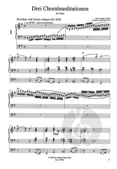 Drei Choralmeditationen von Kurt Grahl 