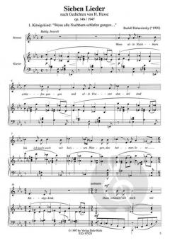 Hesse-Lieder von Rudolf Halaczinsky 