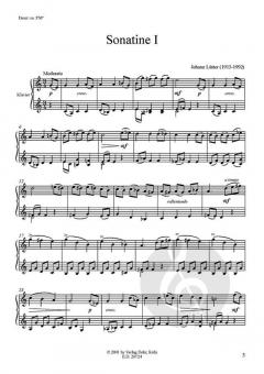 12 Sonatinen Vol. 1 von Johann Lütter 