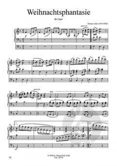 Suite für Orgel und Weihnachtsphantasie für Orgel von Johann Lütter im Alle Noten Shop kaufen (Partitur)