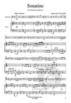 Sonatine von Johann Lütter 