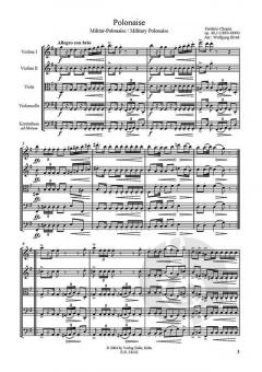 Militärpolonaise' von Frédéric Chopin 