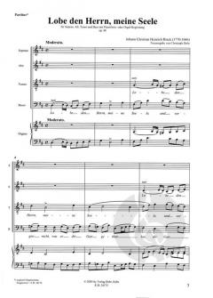 Lobe den Herrn, meine Seele (Johann Christian Heinrich Rinck) 