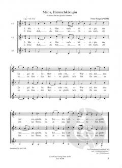 Drei Mariengesänge für drei gleiche Stimmen a cappella (Franz Surges) 