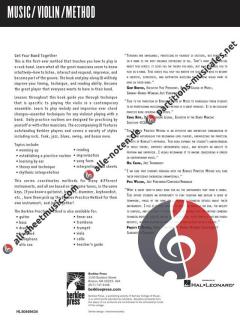 Get Your Band Together Violin von Matt Glaser im Alle Noten Shop kaufen