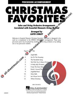 Christmas Favorites Percussion Accompaniment 