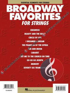 Broadway Favorites for Strings 