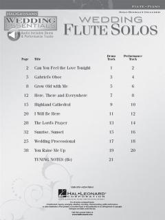 Wedding Flute Solos 