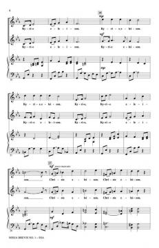 Missa Brevis No. 1 von Peter Robb (Download) 