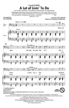 A Lot Of Livin' To Do (From Bye Bye Birdie) 