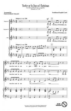 Twelve Or So Days Of Christmas (Traditional English Carol) (Download) 