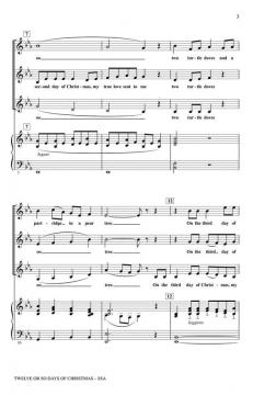 Twelve Or So Days Of Christmas (Traditional English Carol) (Download) 
