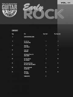 Guitar Play-Along Vol. 11: Early Rock 