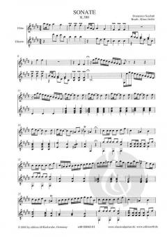 Sonate K. 380 E-Dur von Domenico Scarlatti 
