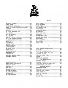 The Real Book Vol. 1 