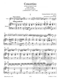 Concertino im Stil von Vivaldi von Ferdinand Küchler 