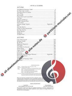 Sweeney Todd von Stephen Sondheim 