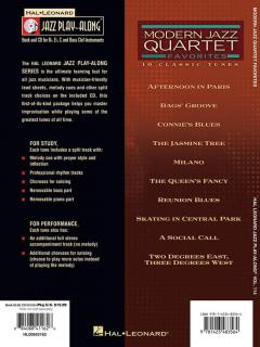 Jazz Play-Along Vol. 114: Modern Jazz Quartet Favorites im Alle Noten Shop kaufen