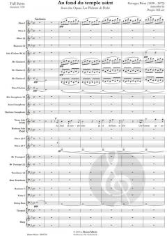 Au fond du temple saint von Georges Bizet (Download) 