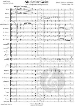 Als flotter Geist From The Operetta Der Zigeunerbaron von Johann Strauss (Sohn) (Download) 