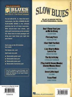 Blues Play-Along Vol. 3: Slow Blues im Alle Noten Shop kaufen