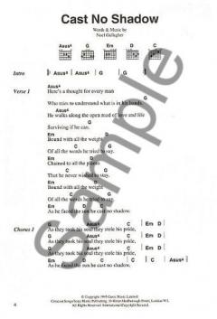 The Chord Songbook von Oasis 