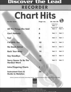 Chart Hits For Recorder 