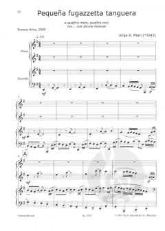 Tangos para cuatro manos von Juan Maria Solare für Klavier vierhändig im Alle Noten Shop kaufen