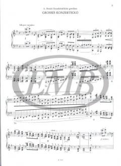Grosses Konzertsolo, Sonate, B-A-C-H (I/5) (Neue Liszt-Ausgabe I B) 