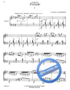 Gershwin's Preludes for Piano von George Gershwin 