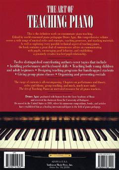 The Art of Teaching Piano von Denes Agay 
