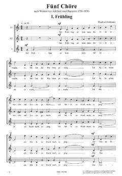 Fünf Chöre (Manfred Hollmann) 