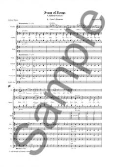 Song Of Songs von Patrick Hawes 