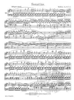 32 Sonatinen, Rondos und Vortragsstücke Band 1 von Muzio Clementi 