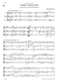 Pofadder Variations 2 von Allan Stephenson für Holzbläser Trio im Alle Noten Shop kaufen