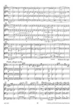 Quartett G-Dur Op. 70/2 von Franz Ries 