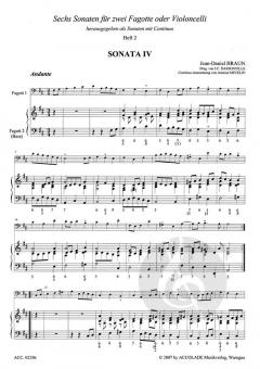 6 Sonaten Band 2 (Jean Daniel Braun) 