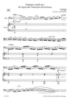 Fantasie C-Moll Op. 1 von Johann Ludwig Böhner 