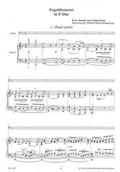 Konzert F-Dur für Fagott und Orchester (Peter Josef von Lindpaintner) 