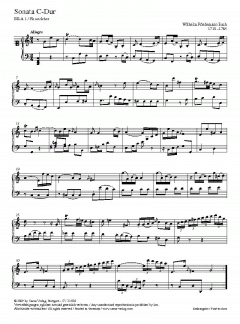 Gesamtausgabe 1 von Wilhelm Friedemann Bach (Download) 