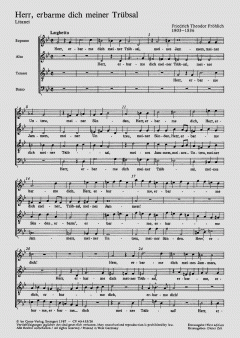 Fünf Motetten (Friedrich Theodor Fröhlich) 