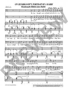 Rembrands Bildnis eines Rabbi op. 52 A von Wilhelm Rettich 