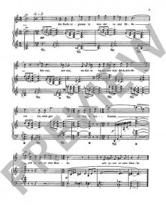 Begegnung für hohe Stimme und Klavier von Hans-Klaus Langer 